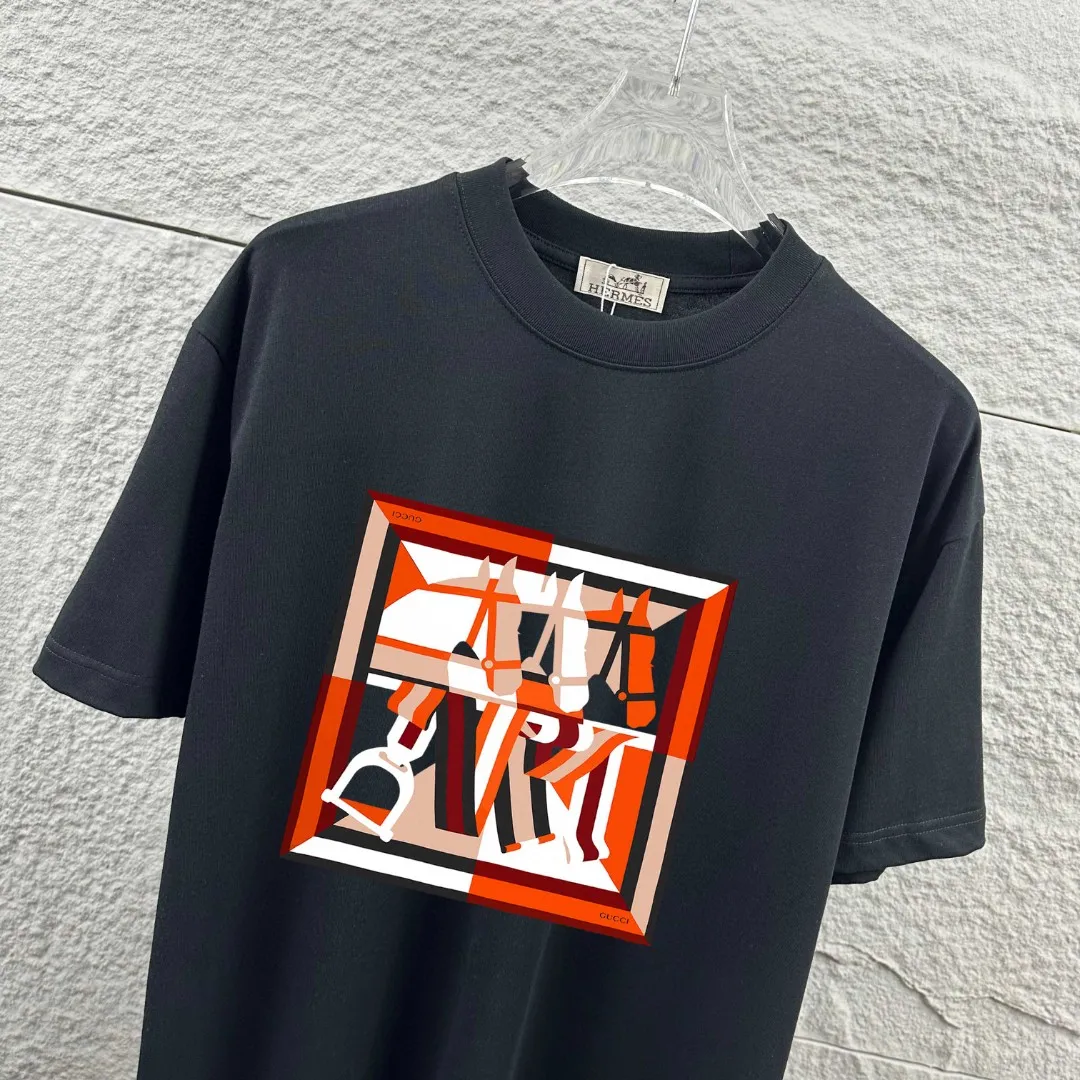 Herme* * 2026 New Arrival Classic T Same Style ：Black White Red Size： S （90-130 ） M （120-150 ） L （140-165 ） XL （160-180 ） XXL （180-210 ）